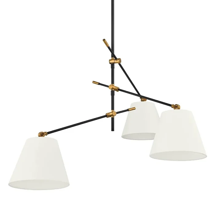 Troy Lighting Navin 3 Light 53″ Wide Chandelier