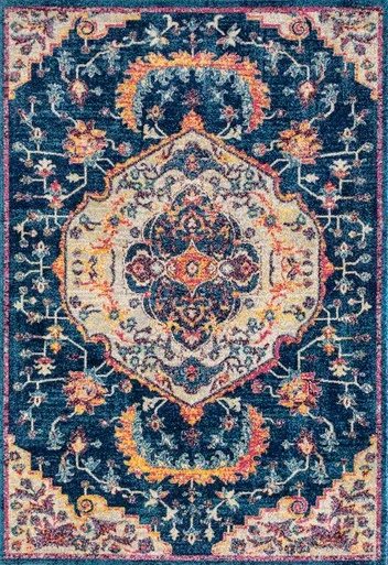 United Weavers Abigail 12’6″ X 15′ Midnight Blue Area Rugs 713 20568 1215