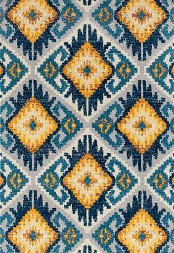 United Weavers Abigail 9’10” X 13’2″ Midnight Blue Area Rugs 713 21468 1013