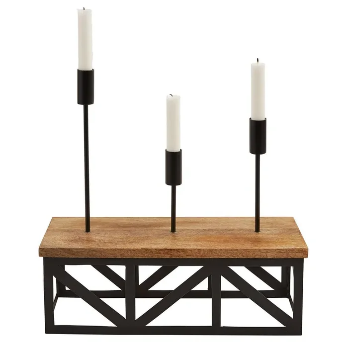 Urban Farmhouse Taper Centerpiece