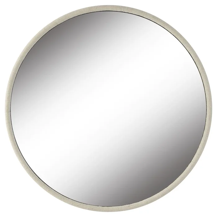 Uttermost Ranchero 42-1/2″ Diameter Circular Framed Bathroom Mirror