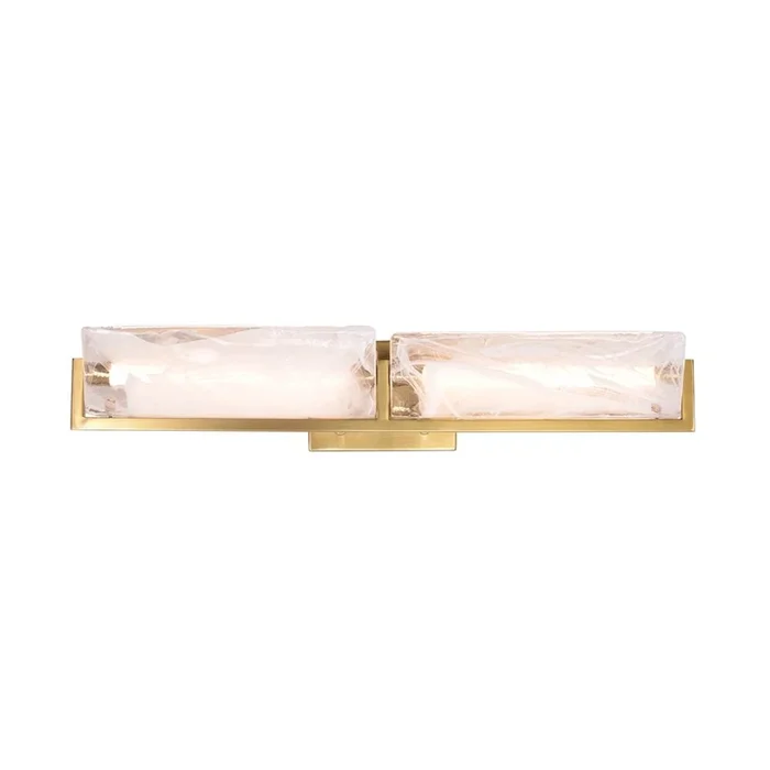 Varaluz Mingle 2-Lt Bath – Satin Brass