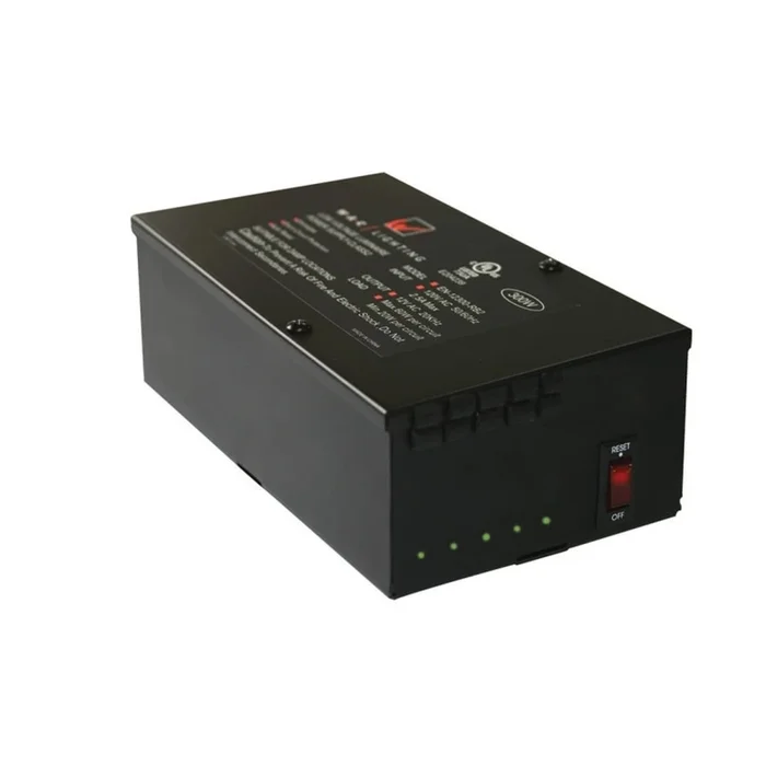 WAC Lighting 12 Volt Class 2 Enclosed Electronic Transformer – 180 Watt Maximum Load