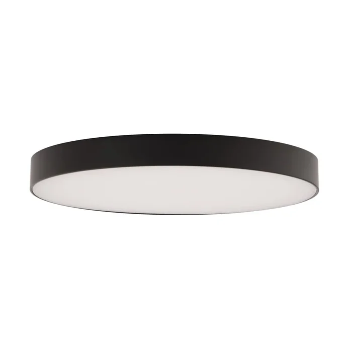 WAC Lighting Edgeless Round 8″ Wide LED Flush Mount Drum Ceiling Fixture