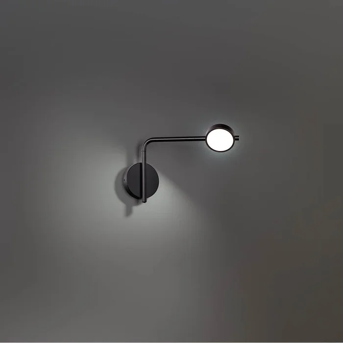 WAC Lighting Elbo 14” LED Swing Arm 3000K in Black