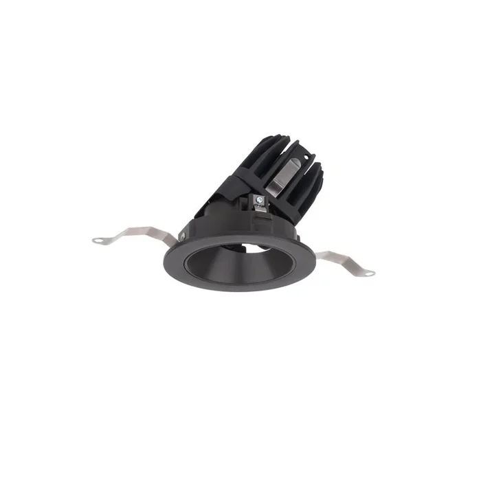 WAC Lighting FQ 2” Shallow Round Adjustable Trim 930 Dark Bronze
