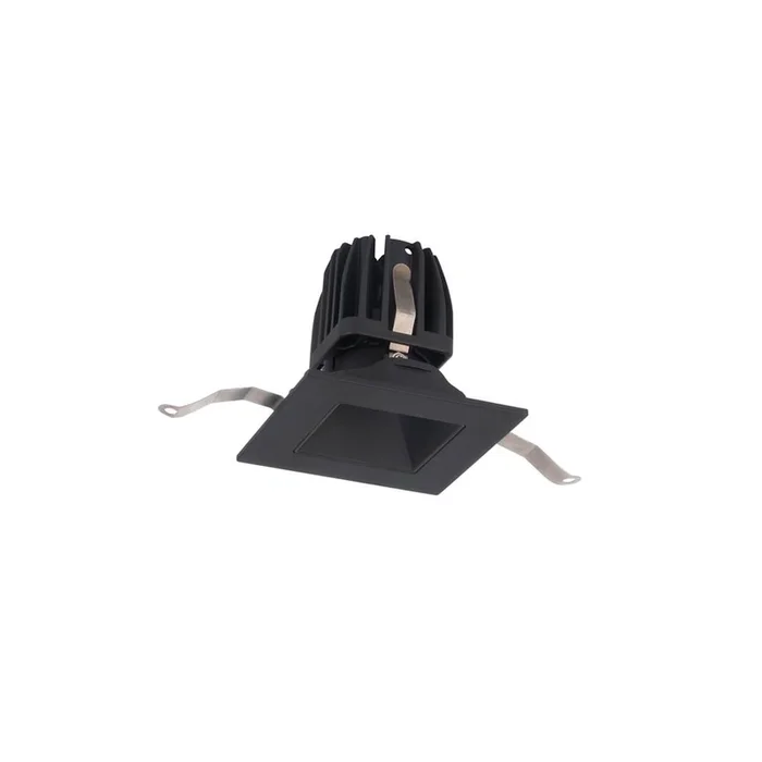 WAC Lighting FQ 2” Shallow Square Downlight Trim Dim-to-Warm Black