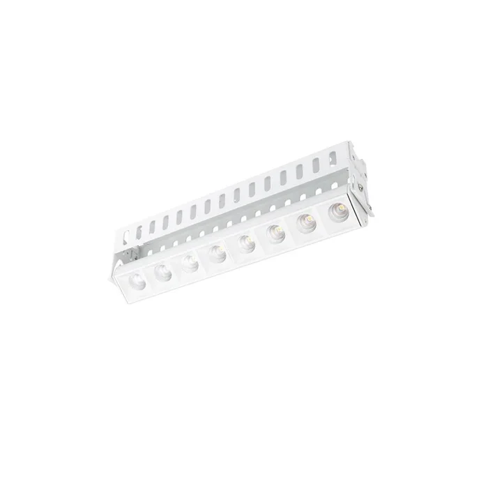 WAC Lighting Multi Stealth Adjustable Trimless 8 Cell Flood Beam 3500K 90CRI in White