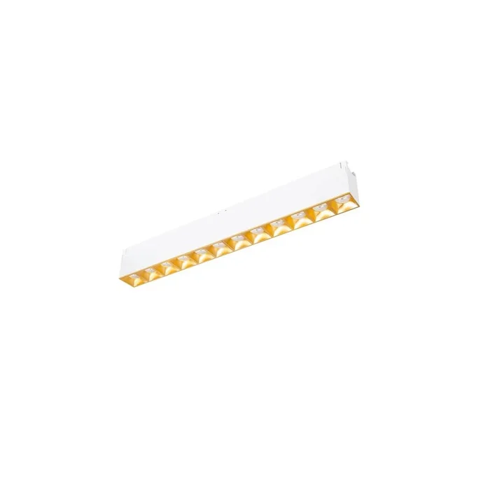 WAC Lighting Multi Stealth Downlight Trimless 12 Cell Spot Beam 4000K 90CRI in Gold