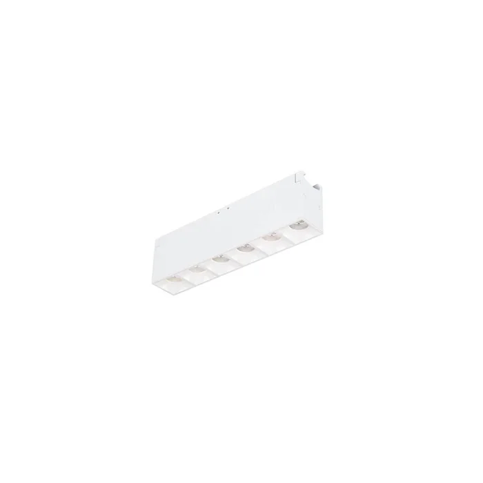 WAC Lighting Multi Stealth Downlight Trimless 6 Cell Flood Beam 3000K 90CRI in White