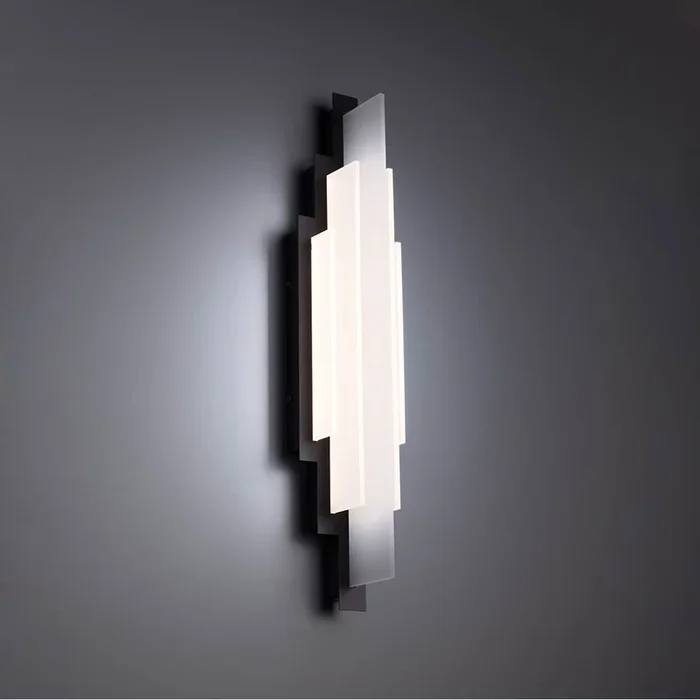 WAC Lighting Nouveau 23” LED Wall Sconce 3000K in Black