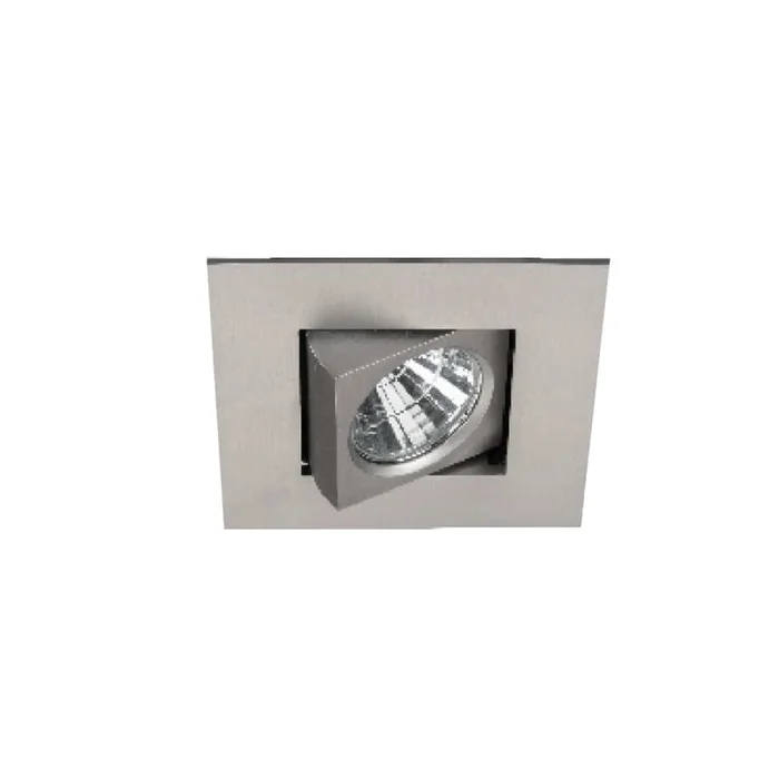 WAC Lighting Oculux 2″ LED Square Adjustable Recessed Trim with New Construction / Remodel Convertible Housing and Spot Beam Spread