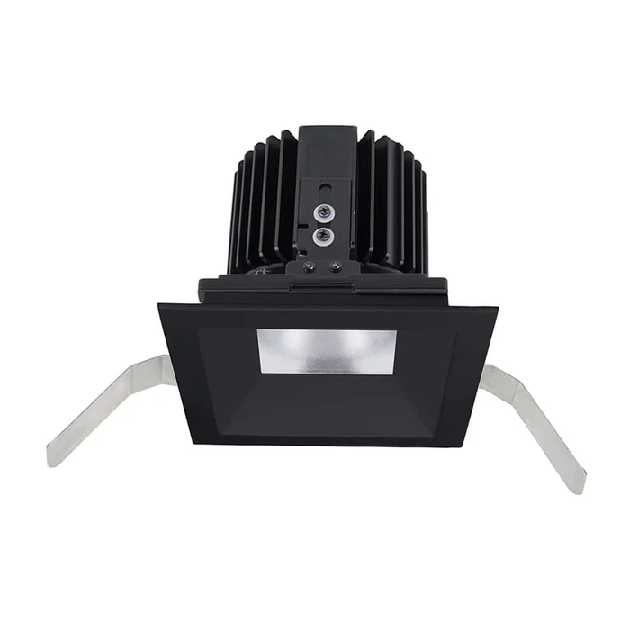 WAC Lighting Volta 4.5″ Square Shallow Regressed Trim with LED Light Engine and 25 Degree Narrow Beam Spread