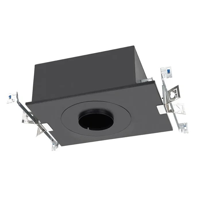 WAC Lighting Volta New Construction Housing for Round 4.5″ Trim – IC Rated and Airtight with Emergency Backup