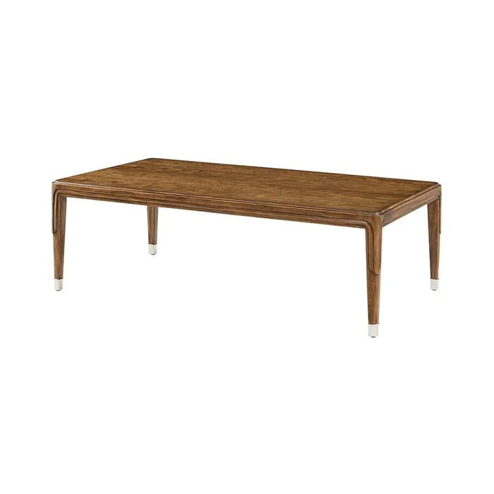 Walnut Art Deco Coffee Table