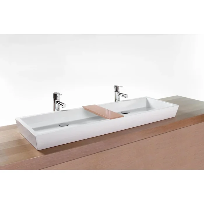WETSTYLE CUBE 48″ Rectangular WETMAR BiO Stone Composite Vessel Bathroom Sink
