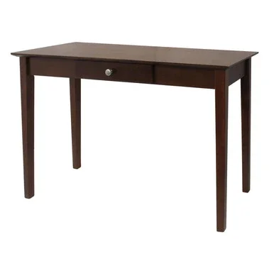 Winsome Wood Transitional Antique Walnut Composite Wood Console Table 94844