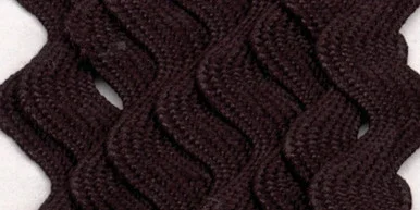 Wrights Medium Rickrack .5″X2.5yd-Black