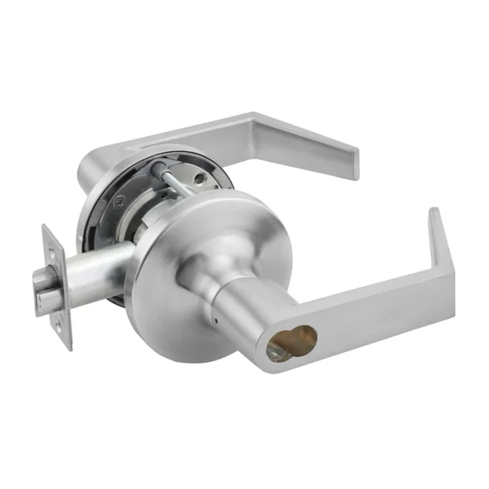 Yale 5300LN Series Augusta Grade 2 Keyed Entry Corridor Door Lever Set with FSIC – Less Cylinder