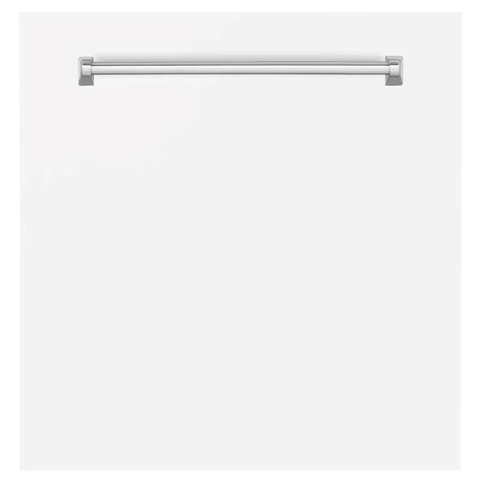 Z-Line 24” Monument Dishwasher Panel in White Matte with Traditional Handle