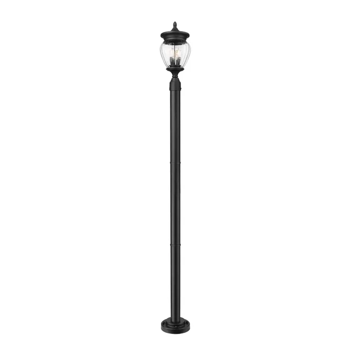 Z-Lite Davina 3 Light 94″ Tall Marine Grade Post Light