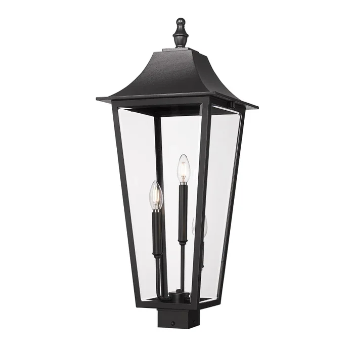 Z-Lite Gannon 3 Light 30″ Tall Marine Grade Post Light