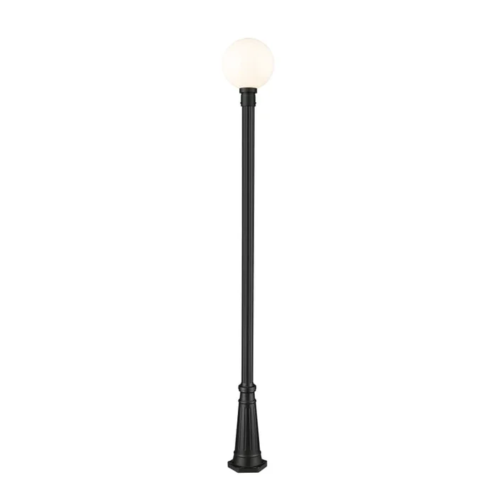 Z-Lite Laurent 110″ Tall Post Light with Shade