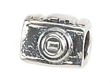 Zable Sterling Silver 35mm Camera Bead / Charm BZ1403T