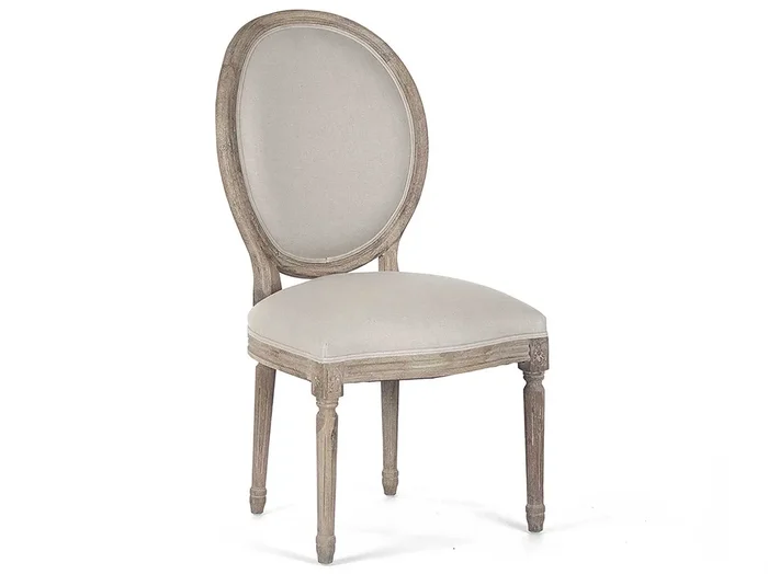 Zentique – Carvell Natural Cream Linen Side Counter Height Stool – CF282-30 Counter E272 A015-A