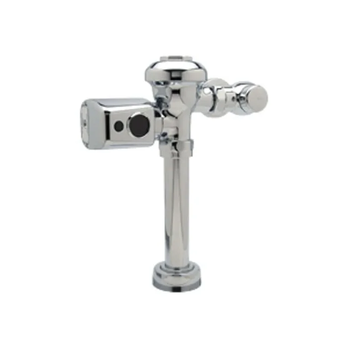 Zurn 1.1 GPF Exposed Sensor Operated Battery Powered Flush Valve for High-Efficiency Water Closets